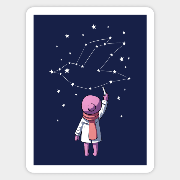 Constellation Sticker by Freeminds